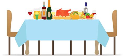 Royalty Free Dinner Party Clip Art, Vector Images & Illustrations - iStock