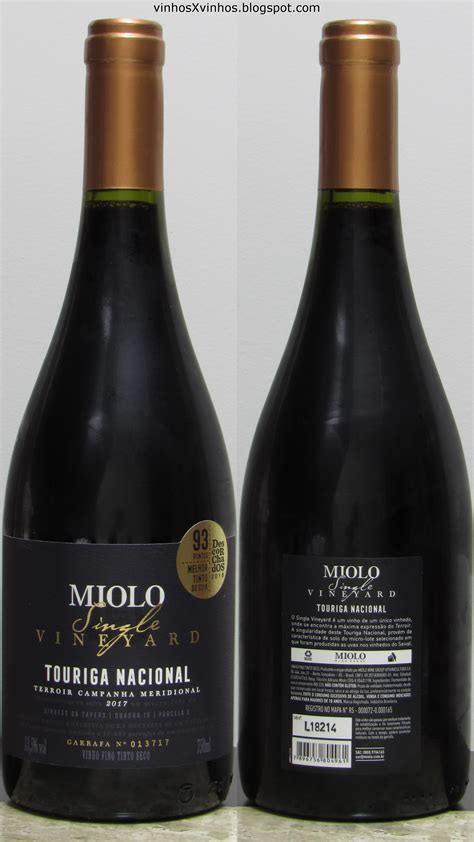 Vinhos x Vinhos: Miolo Single Vineyard Touriga Nacional