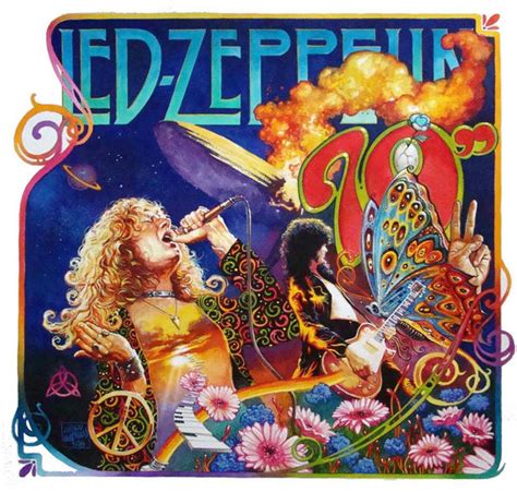 Led Zeppelin - Flower by oazen2008 on DeviantArt