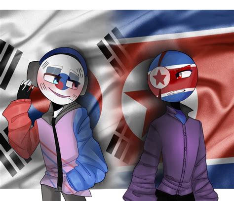 South and North Korea : CountryHumans