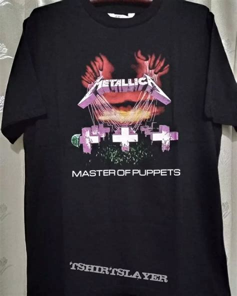 Metallica T Shirt Master of Puppets | TShirtSlayer TShirt and ...