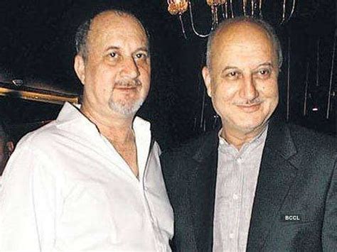 Anupam Kher and Raju Kher