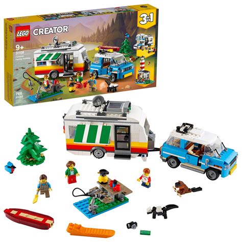 LEGO Caravan Family Holiday 31108 Building Set (766 Pieces) – Walmart ...