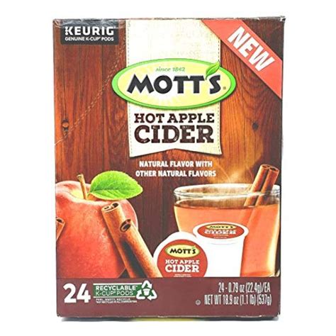 Motts Hot Apple Cider K Cups - Pack of 2 Boxes - 48 K Cups ...