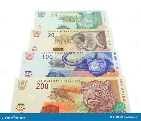 Old South African Money Notes