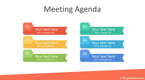 Meeting Agenda PowerPoint Template - Templateswise.com