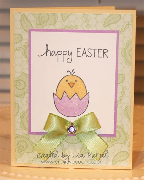 Easter Cards Chick in Egg | Creative Cucina