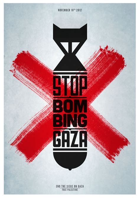 Stop Bombing Gaza on Behance