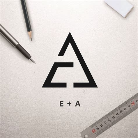 EA Concrete Logo Design | Design Ideas | Logo design inspiration ...