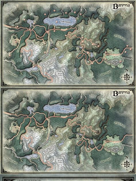 Curse of Strahd - Maps