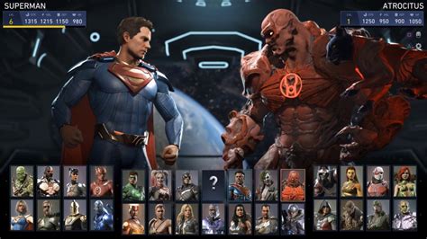 Injustice 2 - All Characters | List (HD) [1080p60FPS] - YouTube