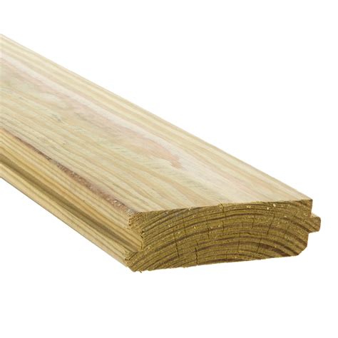 2-in x 6-in Radius edge Pressure Treated Lumber at Lowes.com