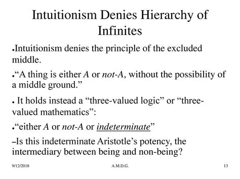 Mathematics and the Infinite (part 2) - ppt download