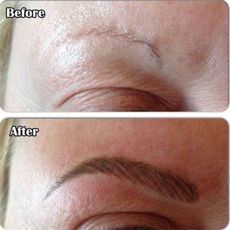 Semi or Easy Eyebrow Tattoo: Cost And Before After Photos