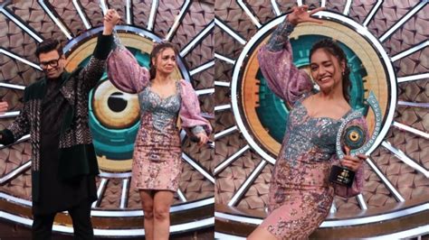 Bigg Boss OTT Winner: Divya Agarwal lifts the trophy and takes home Rs 25 lakh, Nishant 1st ...