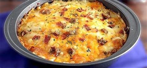 Amish Breakfast Casserole with Potatoes and Sausage | AllFreeCasseroleRecipes.com