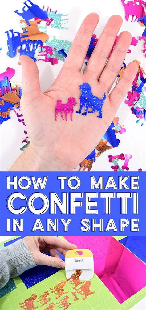 How to Make Confetti in Any Shape | How to make confetti, Cricut ...