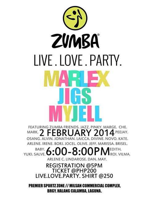 zumba-live-love -party-2014-poster | Pinoy Fitness