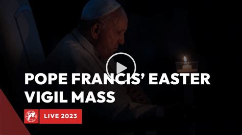 Easter Vigil Mass 2024 Vatican News - Davita Bonnibelle