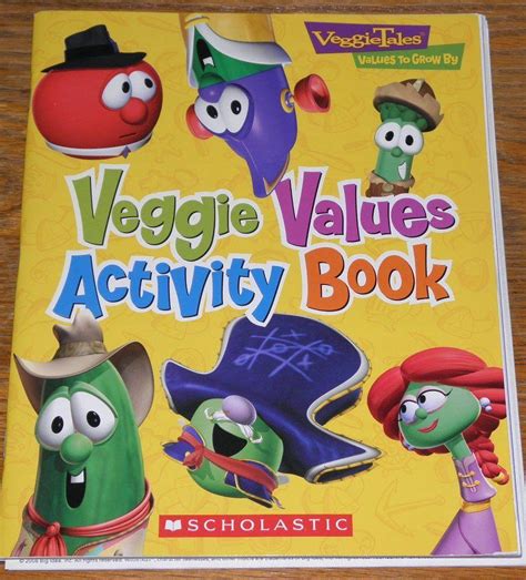 VeggieTales Values to Grow By - 24-Book Set with Activity Book - Like ...