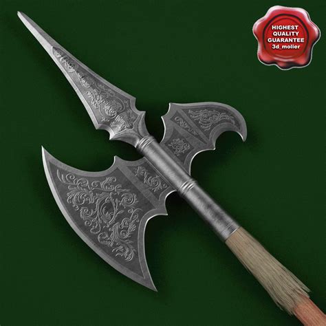 medieval spear v6 c4d