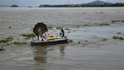 Hit by massive flooding of Brahmaputra river, Assam urges Centre to get hydrological data from ...