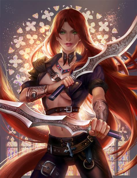 Katarina fan art by jiuge on DeviantArt