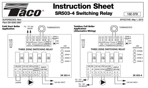 Taco Zone Valve Wiring Diagram - Wiring Diagram