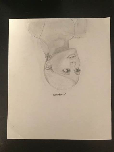 My album cover sweetener drawing🤍💛 | Album covers, Drawings, Cover