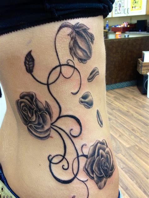 My beautiful tattoo (: the wilting rose is meant to represent any ...