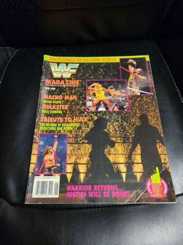 WWF June 1992 Wrestling Magazine wwe randy savage hulk hogan ultimate ...