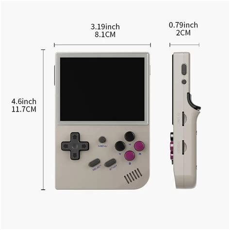 Handheld Game Console Gaming Accessories, 1 Piece Portable Retro Games Consoles with 3.5 Inch ...