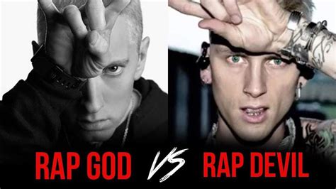 Eminem VS Machine Gun Kelly | Metal Amino