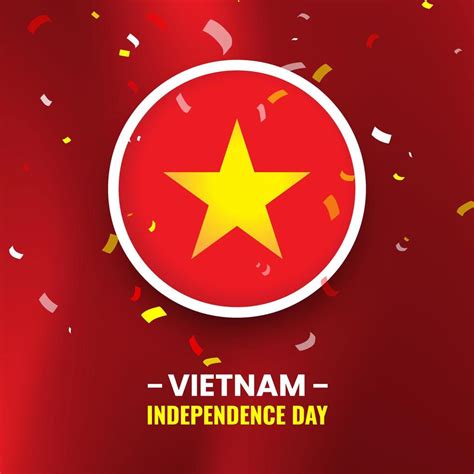 Vietnam independence day illustration design 10522293 Vector Art at ...