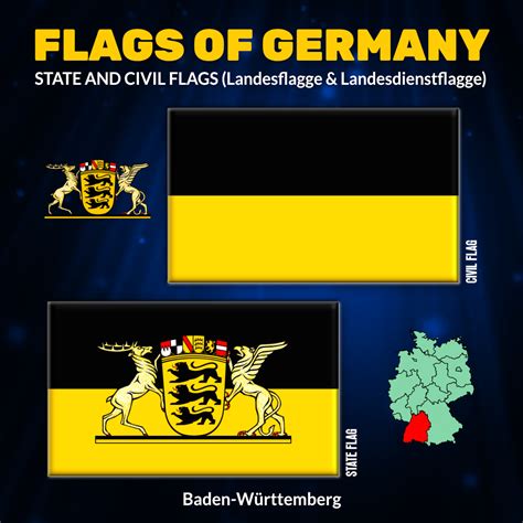 Flag of Baden-Württemberg - Flagsbook