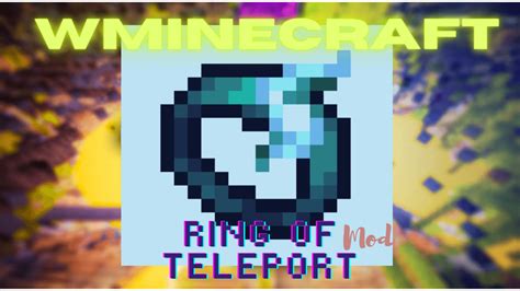 Ring-of-Teleport-Mod - World Minecraft