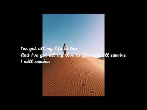 I Will Survive - Karaoke Version with Lyrics - YouTube