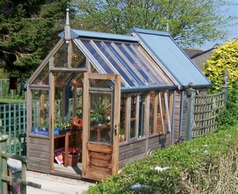 24 Best And Easy Small Green House For Small Garden Ideas | Greenhouse shed, Outdoor greenhouse ...