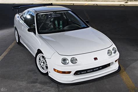 White on White: Bespoke Acura Integra with Stylish Exterior Tweaks ...