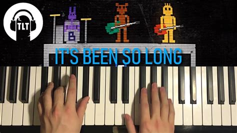 FNAF 2 - It's Been So Long - The Living Tombstone (Piano Tutorial Lesson) Accords - Chordify