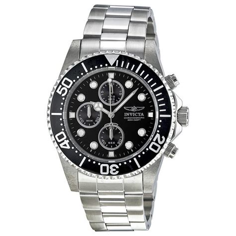 Invicta Pro Diver Chronograph Black Dial Men's Watch 1768 - Pro Diver ...