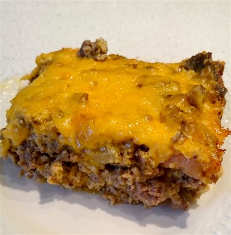 TACO CHEESEBURGER CASSEROLE - Cooking Is Like Love