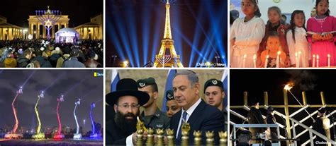 Hanukkah around the world: How the Jewish celebrations lit cities ...