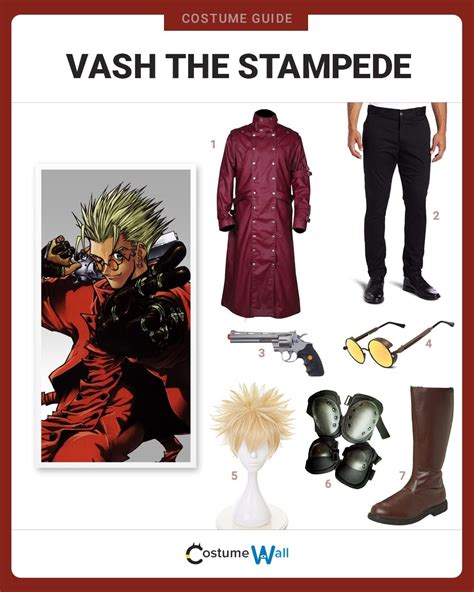 Dress Like Vash the Stampede Costume | Halloween and Cosplay Guides