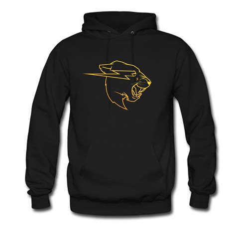 Mr Beast GOLD Cat Hoodie KM