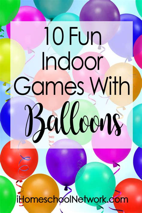 10 fun indoor games with balloons – Artofit