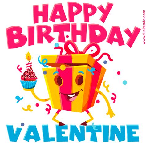 Funny Happy Birthday Valentine GIF | Funimada.com