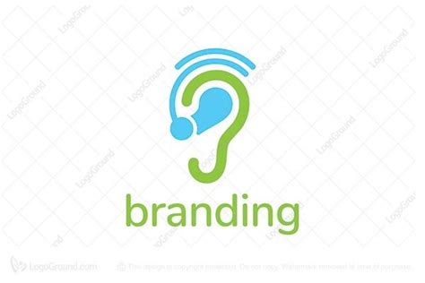 Hearing Aid Logo | P logo design, Logos, Logo design