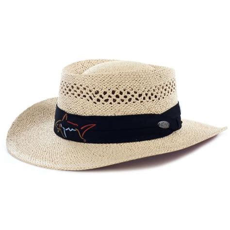 Greg Norman Men's Straw Hat - Natural Golfballs.com