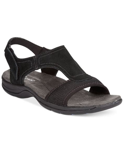 Easy spirit Seacoast Sandals in Black | Lyst